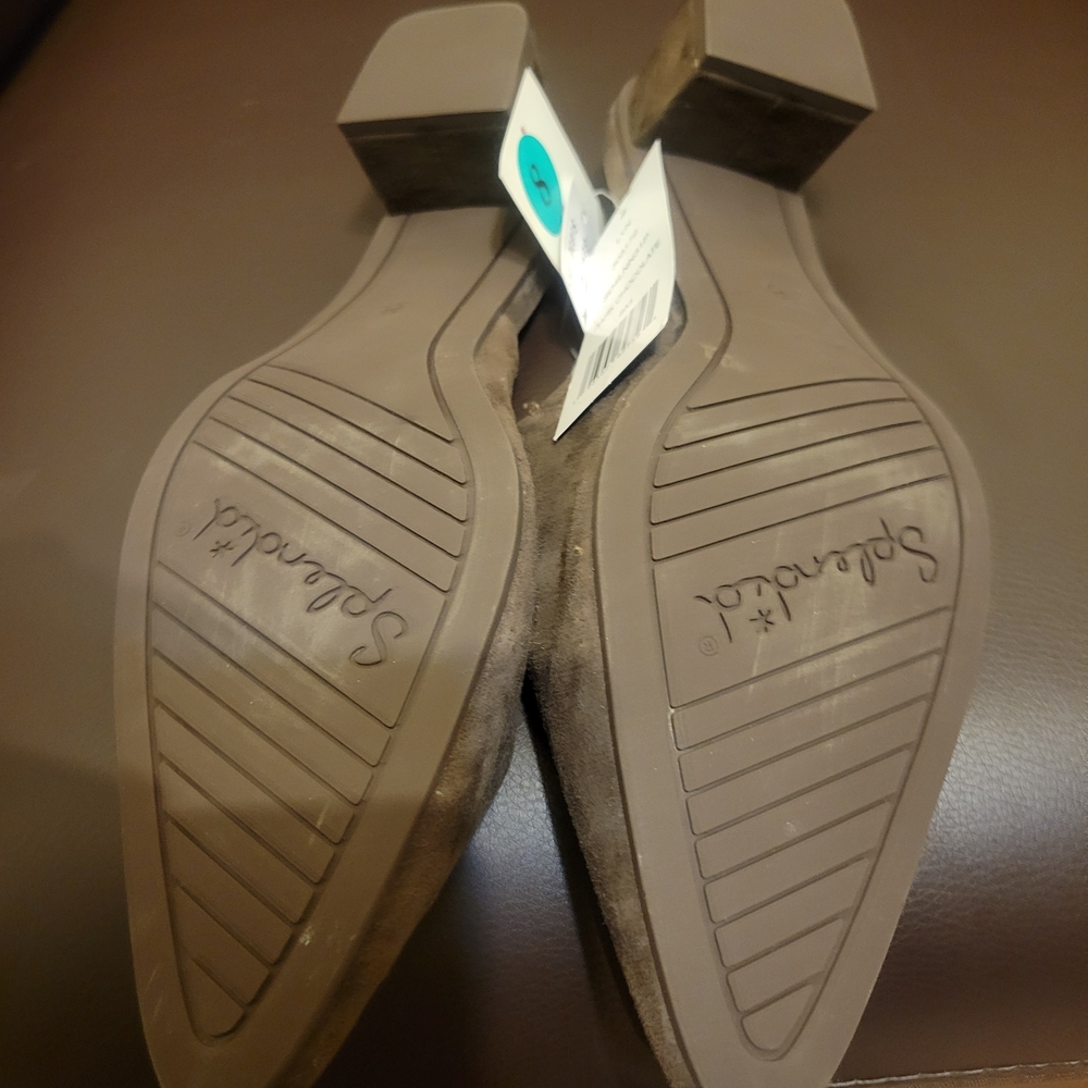 Brown Suede Women's Mules - Picture 4 of 4